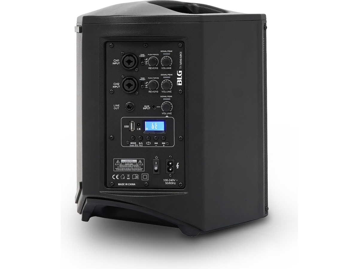 BLG 6.5" 100W Batteridrevet Højttaler Trådløs / Bluetooth højttaler