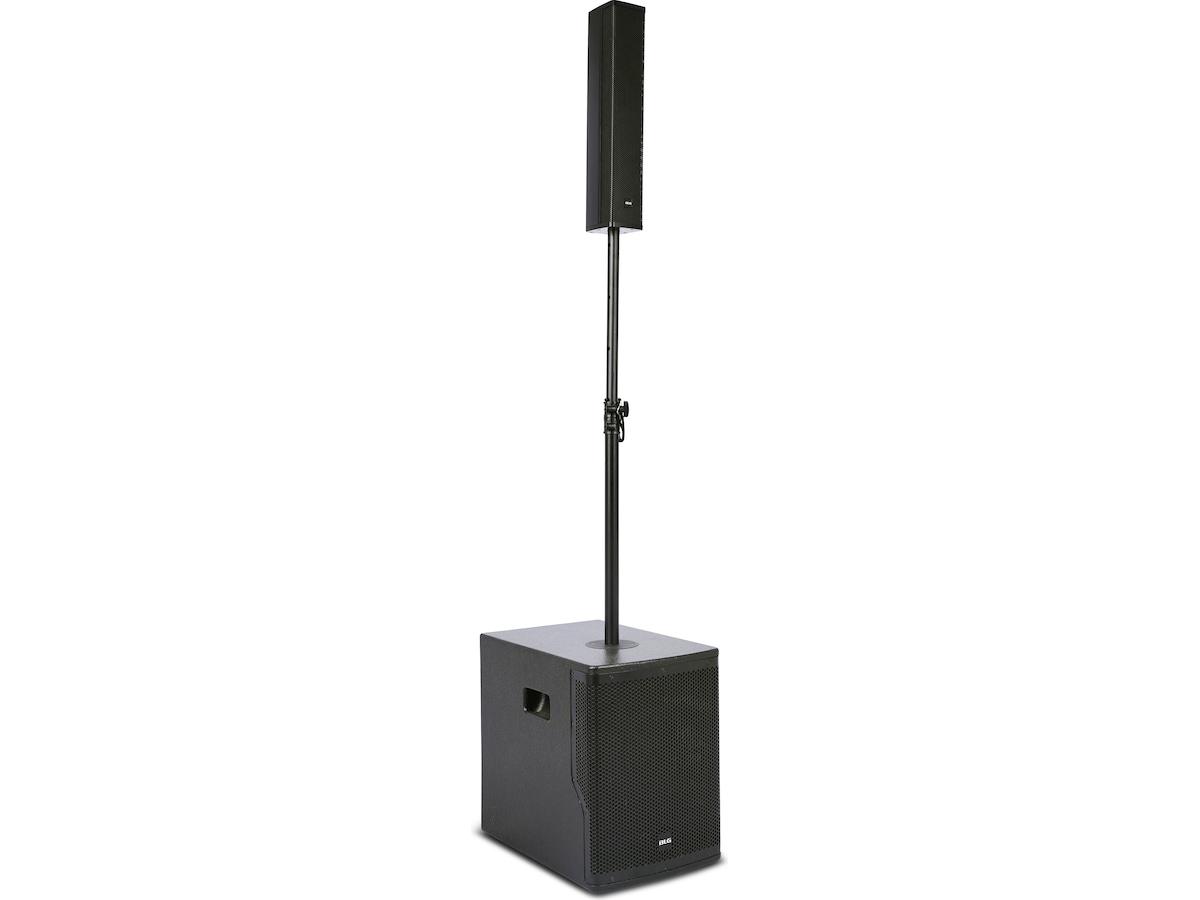 BLG Bluetooth PA-system 400W 2-vejs 10" Sub DSP 125dB Højttalere
