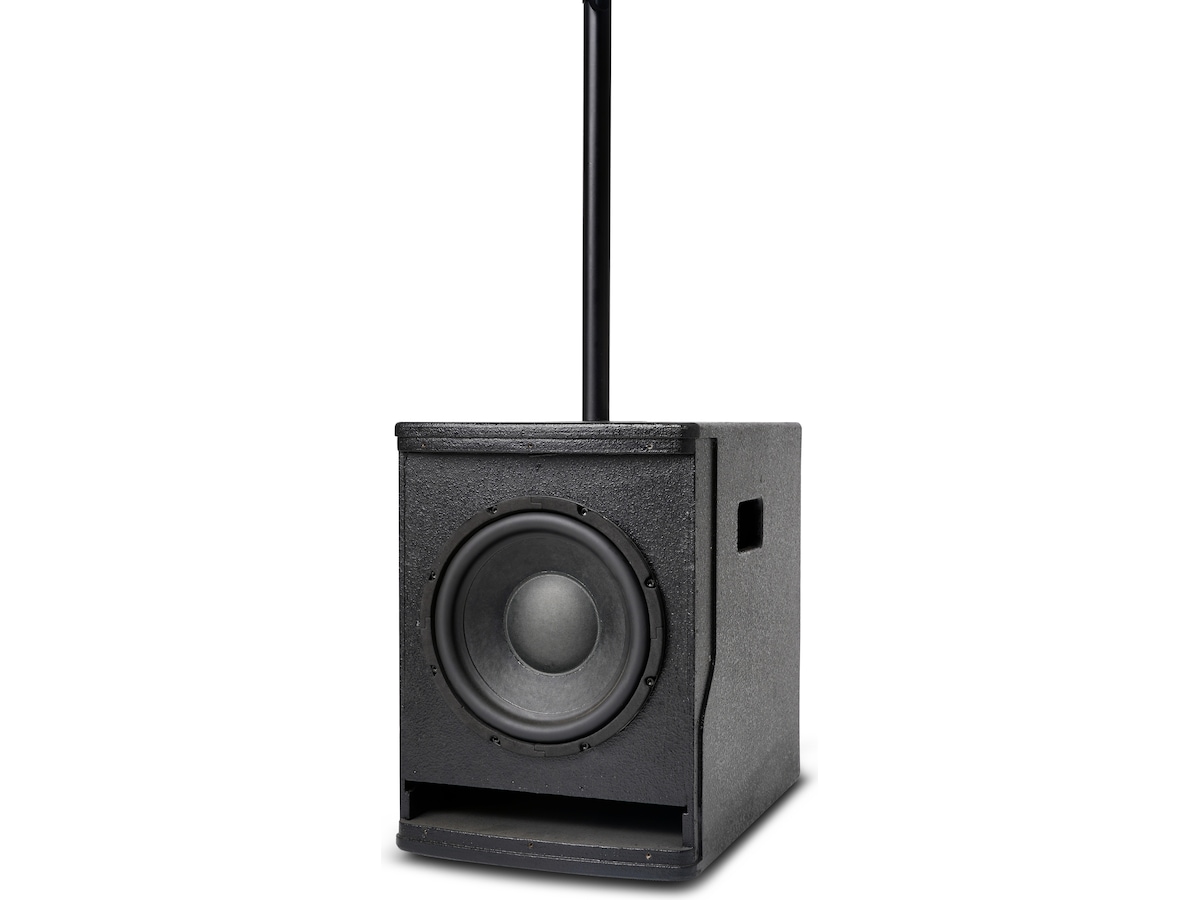 BLG Bluetooth PA-system 400W 2-vejs 10" Sub DSP 125dB Højttalere