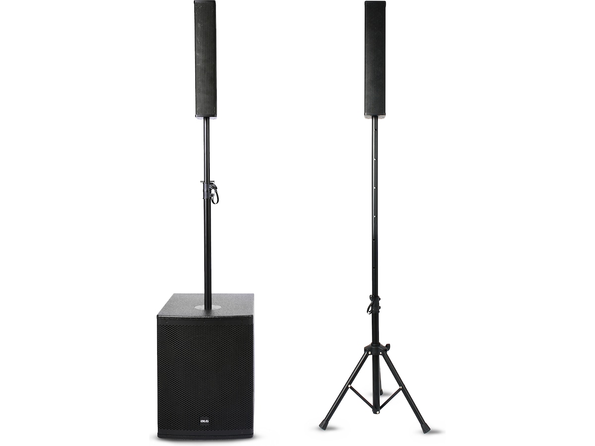 BLG PSS1243-S 2-Way Active PA-system, 12" Sub, Bluetooth 5.3 Højttalere