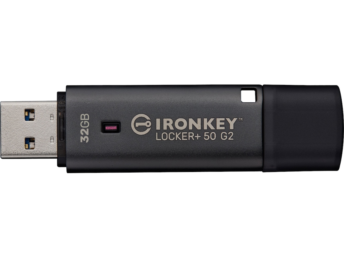 Kingston IronKey Locker+ 50 G2 32GB USB-nøgle Krypto