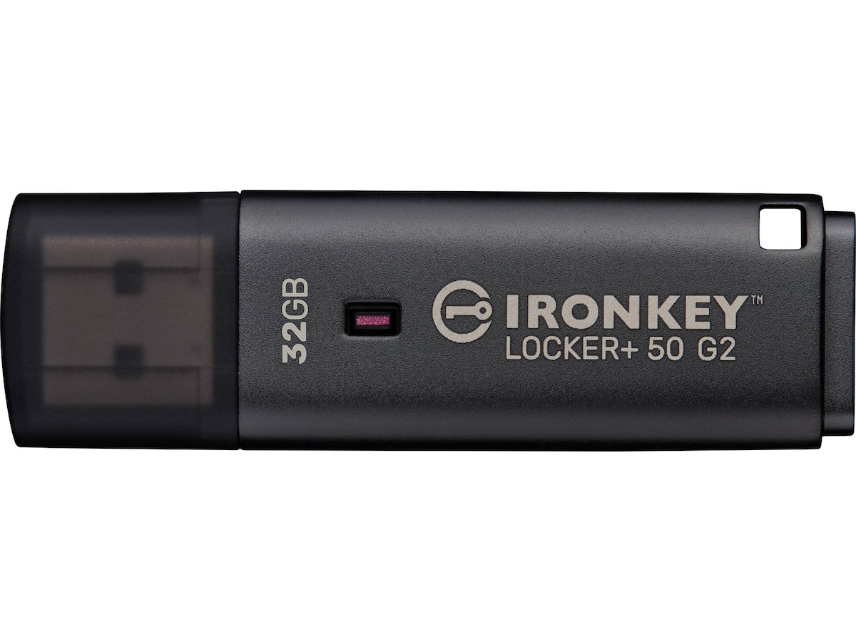 Kingston IronKey Locker+ 50 G2 32GB USB-nøgle Krypto