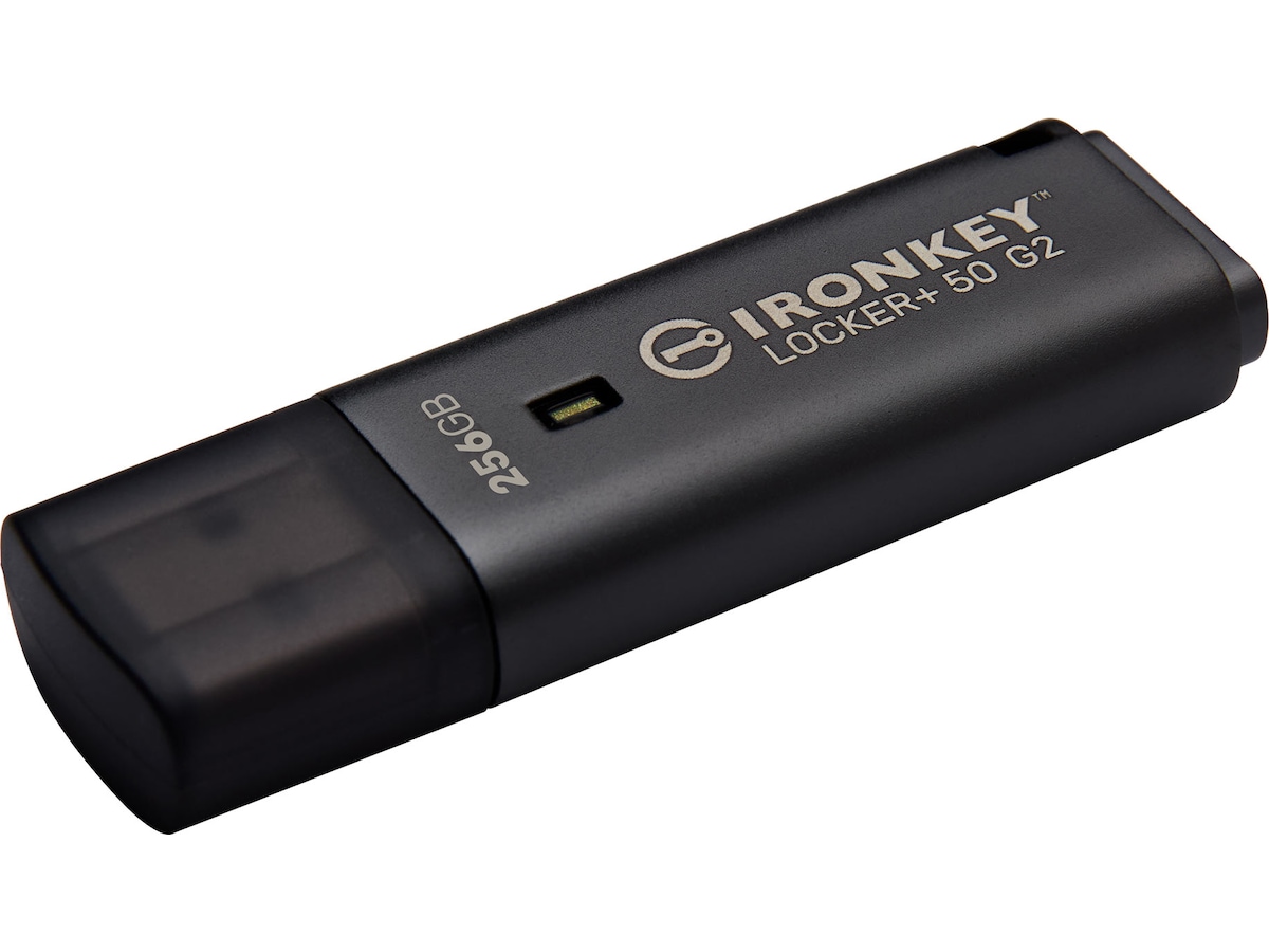 Kingston IronKey Locker+ 50 G2 256GB USB-nøgle USB-Hukommelse