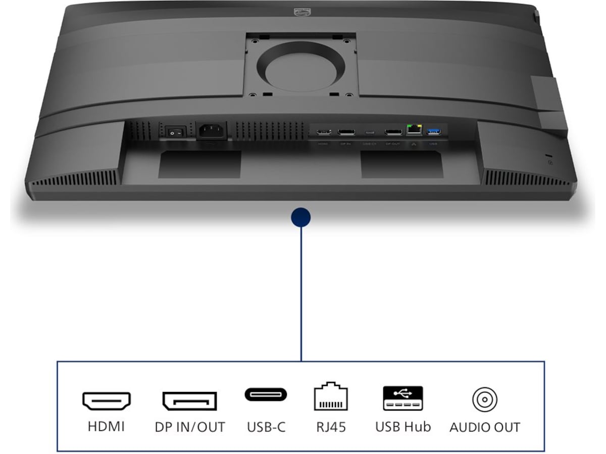 Philips 24" skærm 24B2U2301/00 Skærme