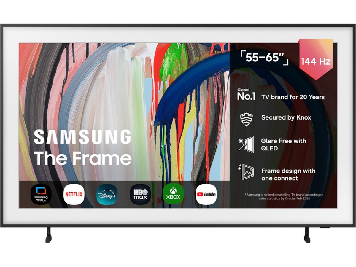 Samsung 55" The Frame QLED 4K Smart TV (2026) 50 - 59 tommer TV