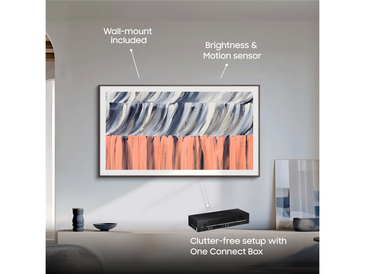 Samsung 55" The Frame QLED 4K Smart TV (2026) 50 - 59 tommer TV