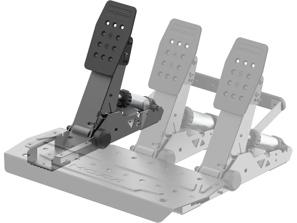MOZA SR-P2 Clutch Pedal Rat og pedaler