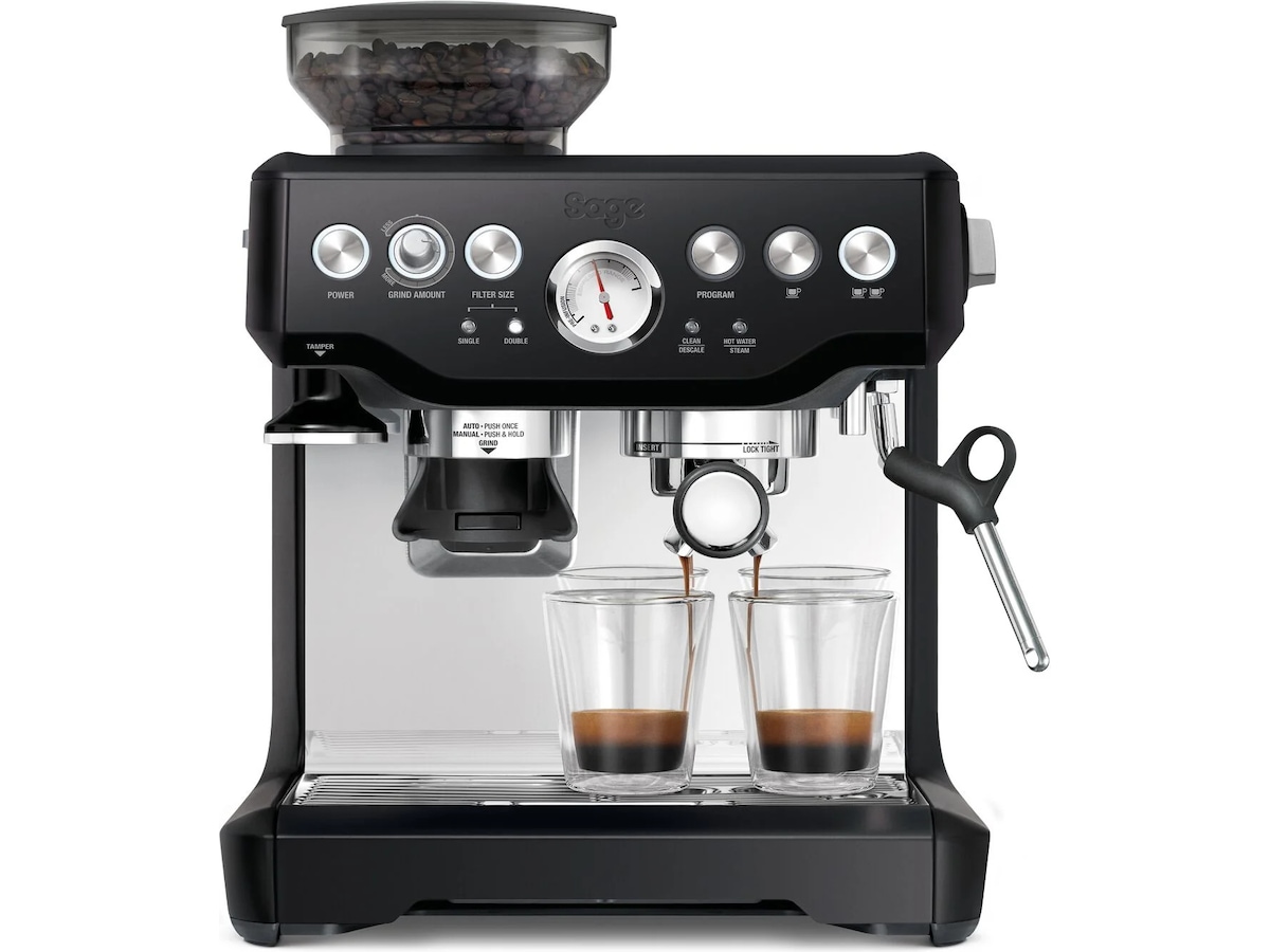 Sage the Barista Express espressomaskine (sort trøffel) Espressomaskiner