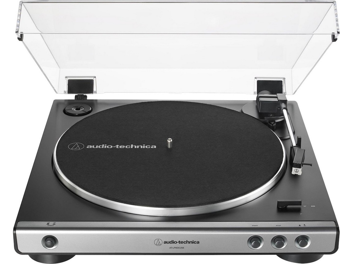 Audio-Technica AT-LP60XUSB Pladespiller (grå) Pladespiller