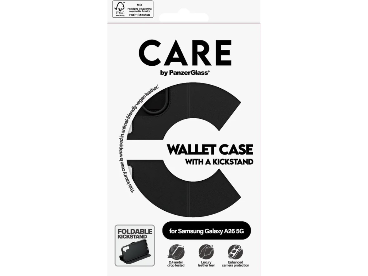 PanzerGlass CARE Wallet Case Galaxy Mobilcover