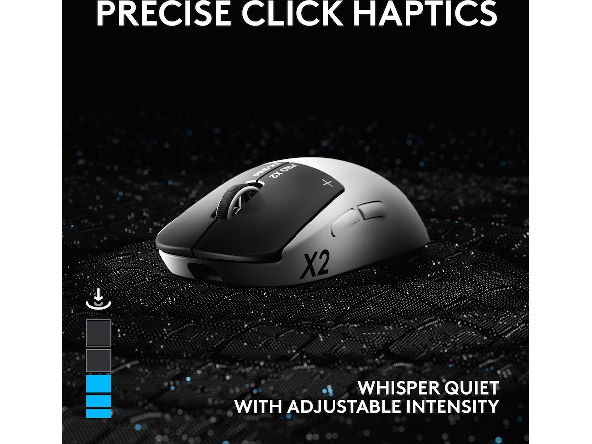 Logitech PRO X 2 SUPERSTRIKE trådløs gamingmus Bundle Gamingmus