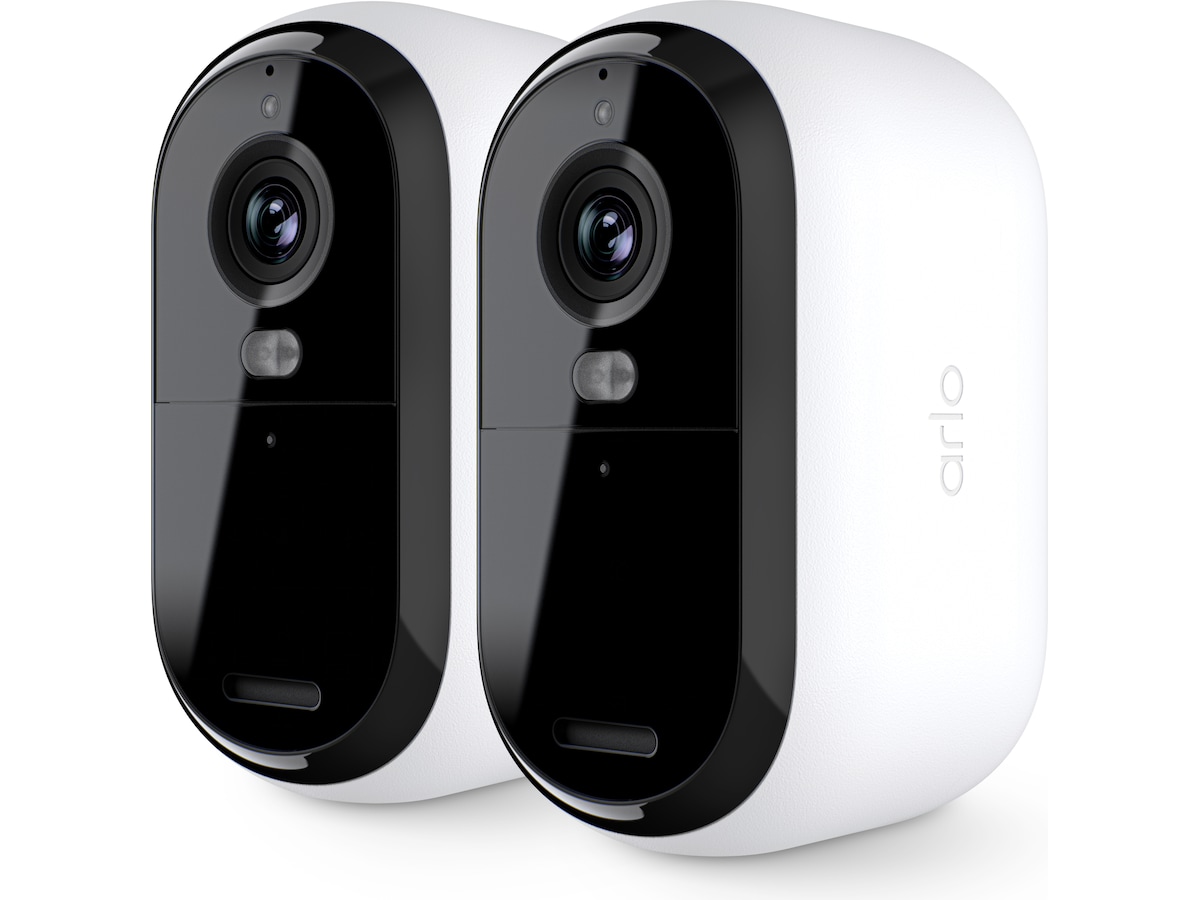 Arlo Essential 3 HD udendørs overvågningskamera 2-pack + Video Doorbell Overvågningskameraer