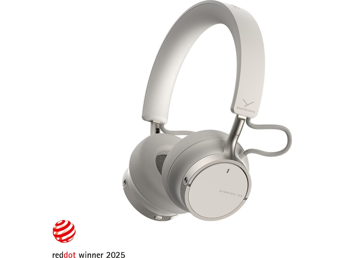 beyerdynamic Aventho 100 trådløse hovedtelefoner, On-Ear (cream) Høretelefoner
