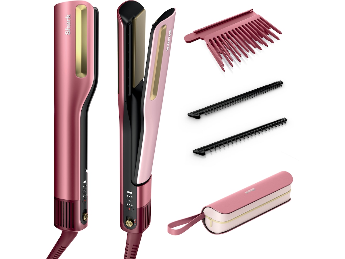 Shark HT401EUPK Silki Pro Straight rettetang (Pink) Hårpleje & styling