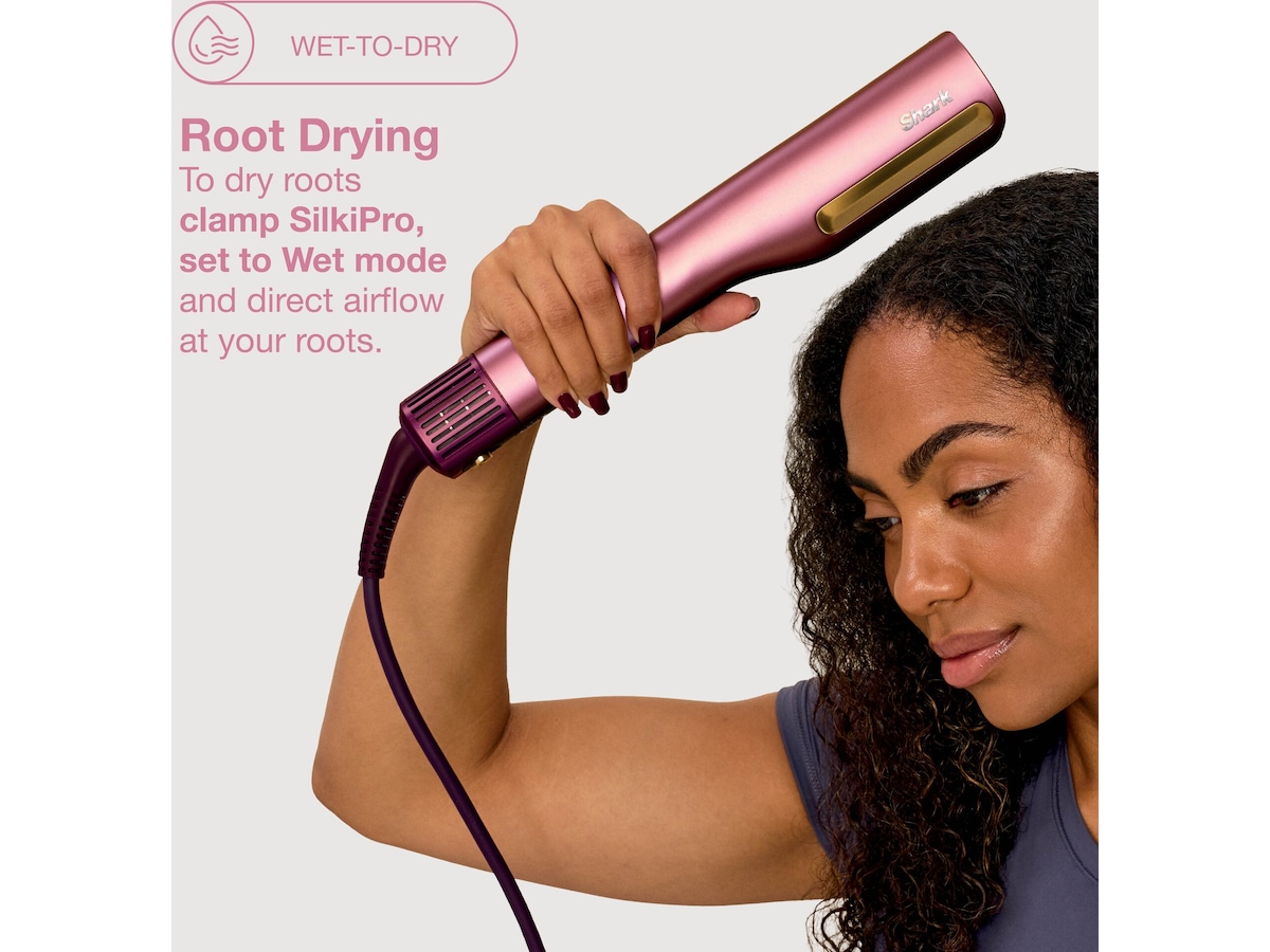 Shark HT401EUPK Silki Pro Straight rettetang (Pink) Hårpleje & styling