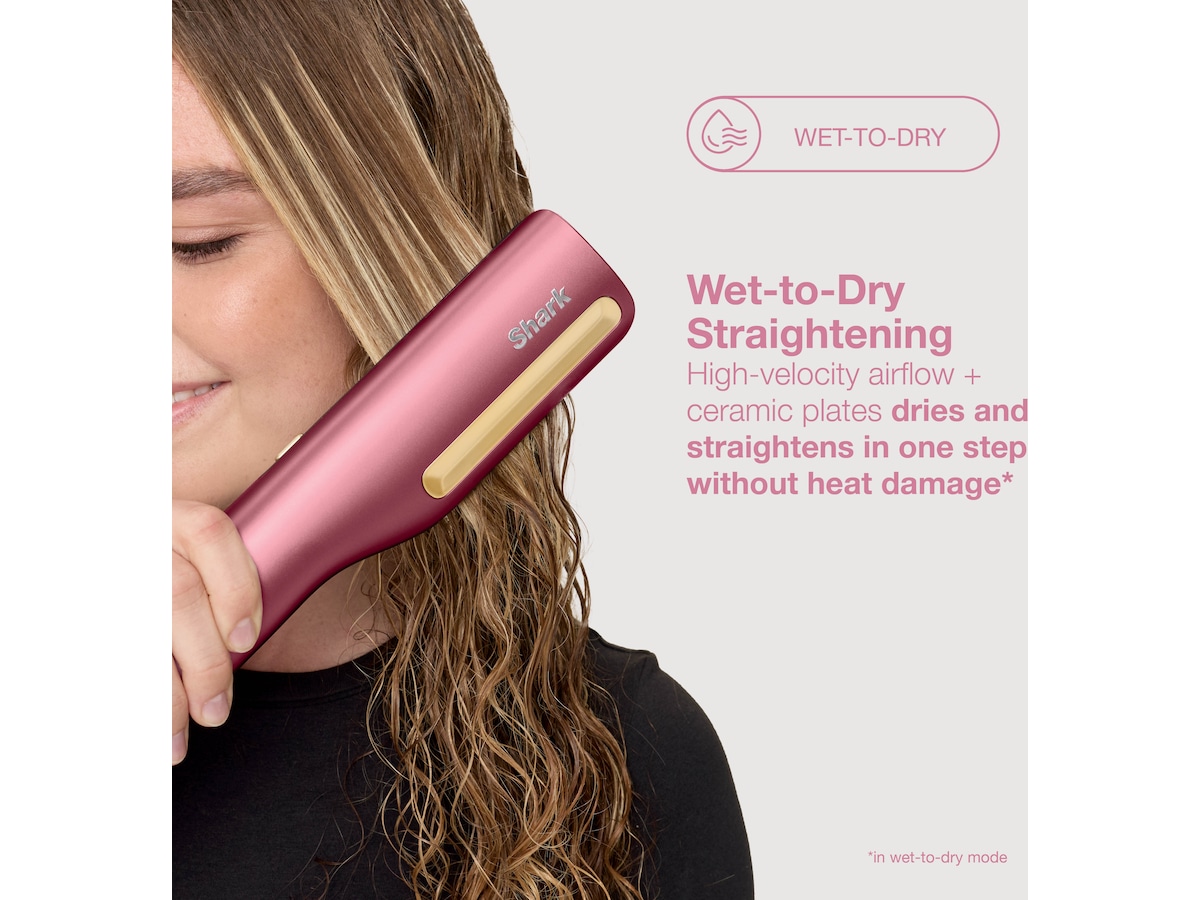 Shark HT401EUPK Silki Pro Straight rettetang (Pink) Hårpleje & styling