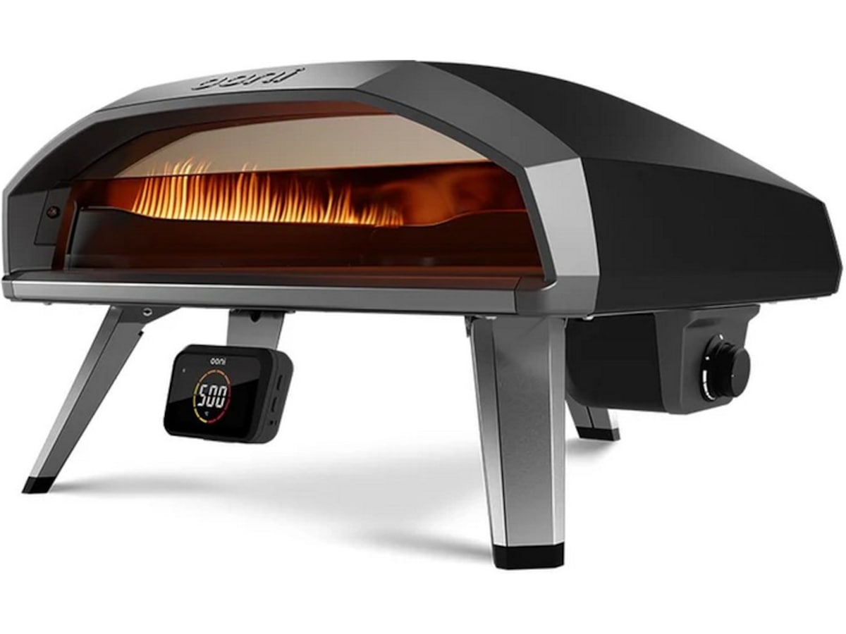 Ooni Koda 2 Pro 30mBar pizzaovn (sort) + termometer Pizzaovne