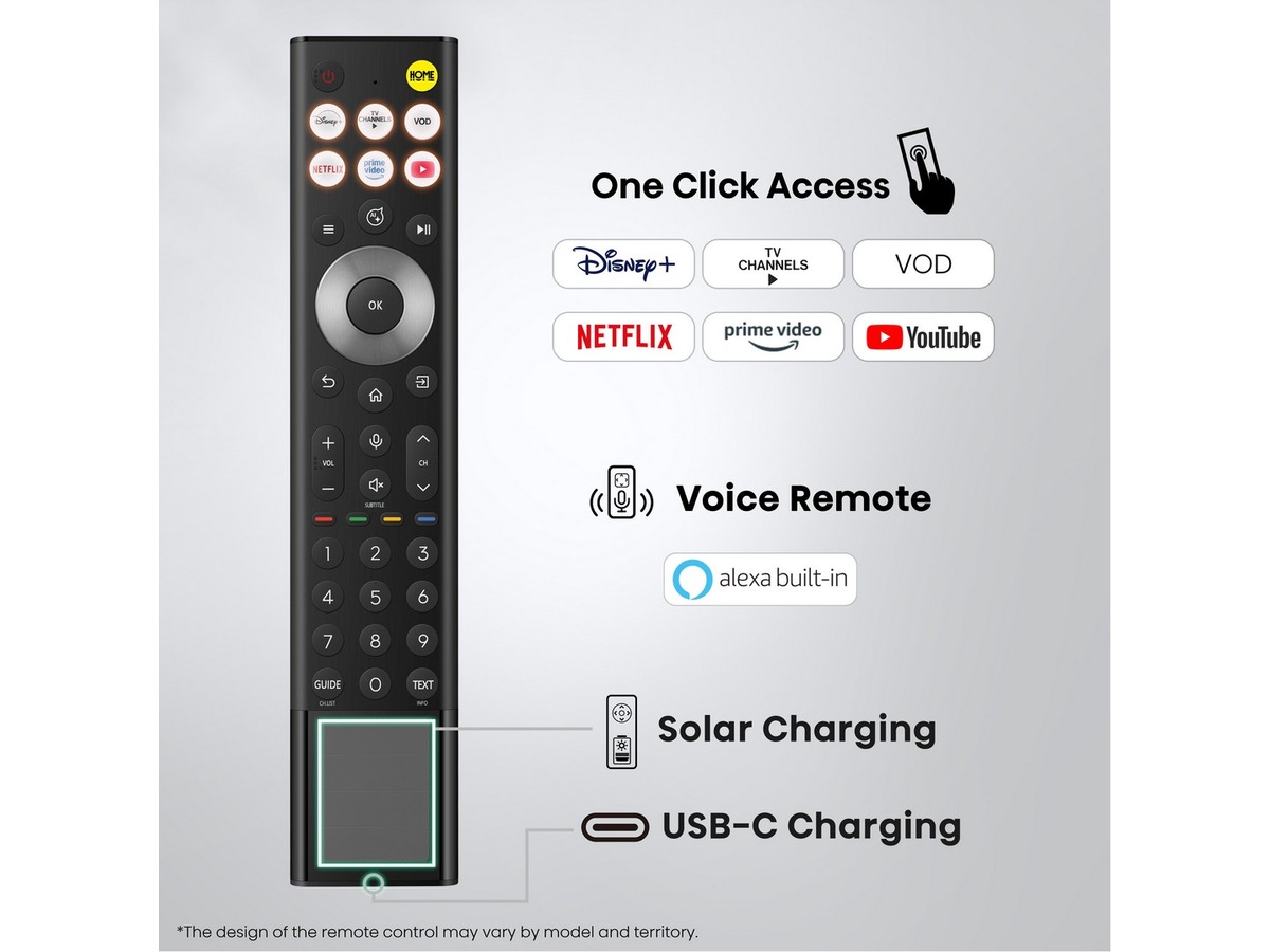 Hisense 75" UR9S RGB MiniLED 4K Smart TV (2026) 70 - 79 tommer TV