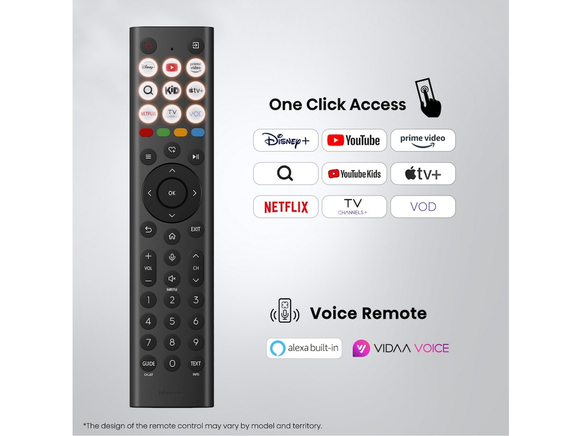 Hisense 65" A7S QLED 4K Smart TV (2026) 60 - 69 tommer TV
