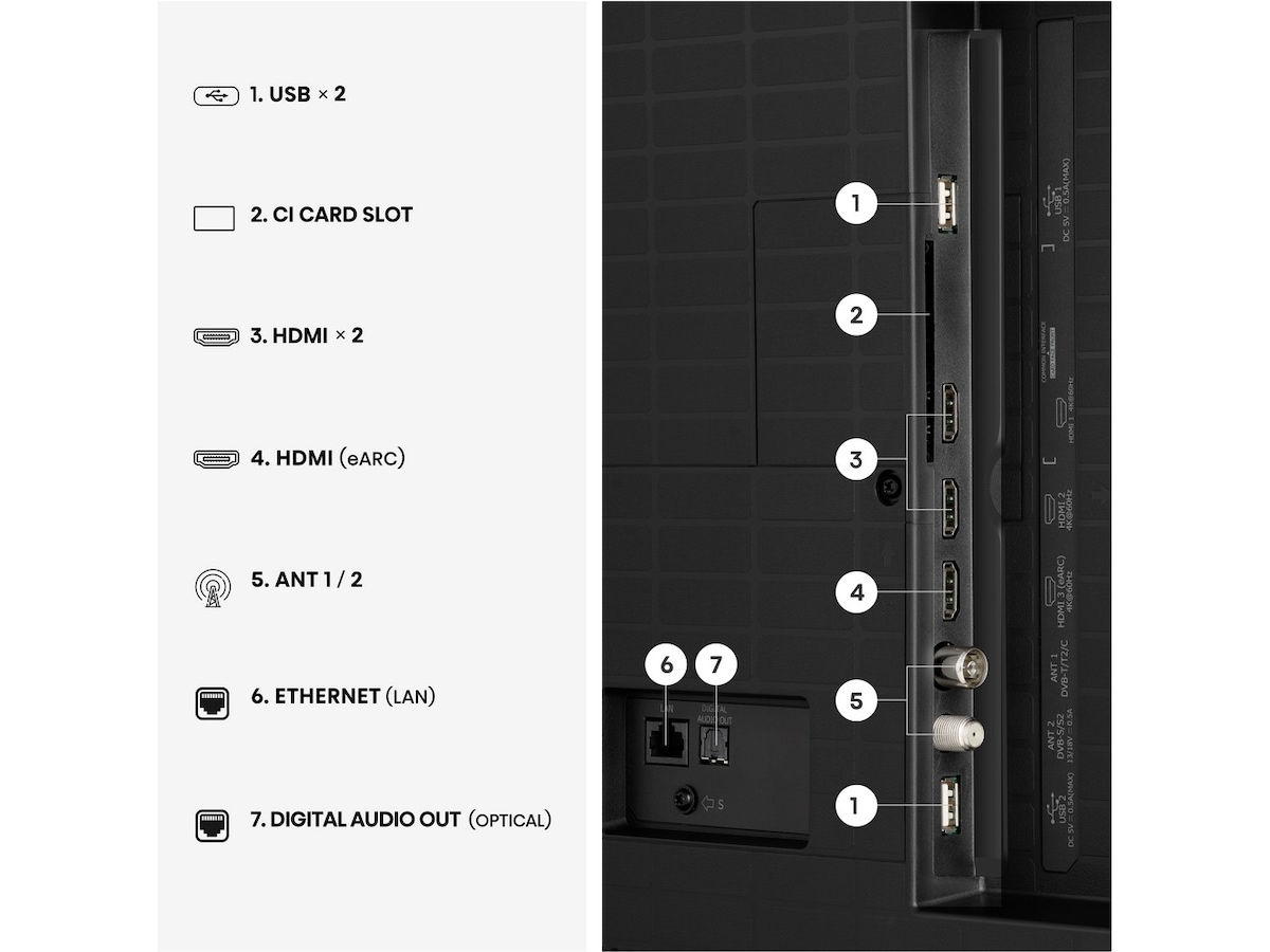 Hisense 65" A7S QLED 4K Smart TV (2026) 60 - 69 tommer TV