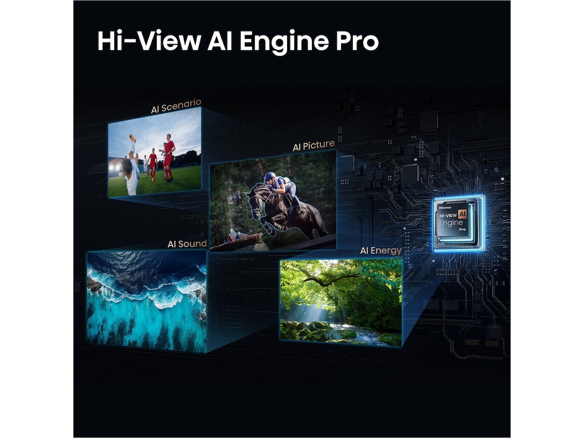 Hisense 55" U7S PRO MiniLED Smart TV (2026) 50 - 59 tommer TV