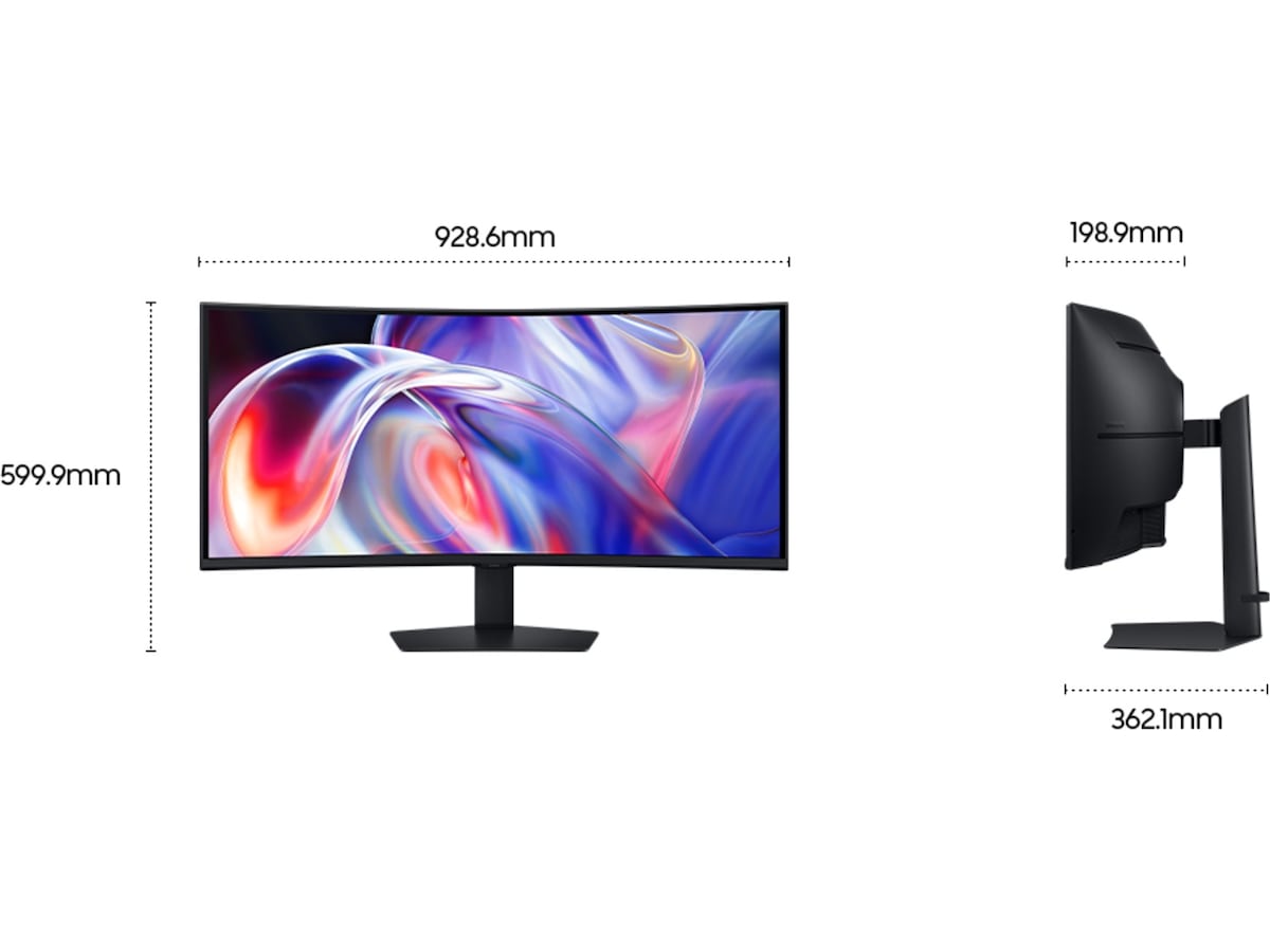 Samsung 40" curved skærm S40H85TH Skærme