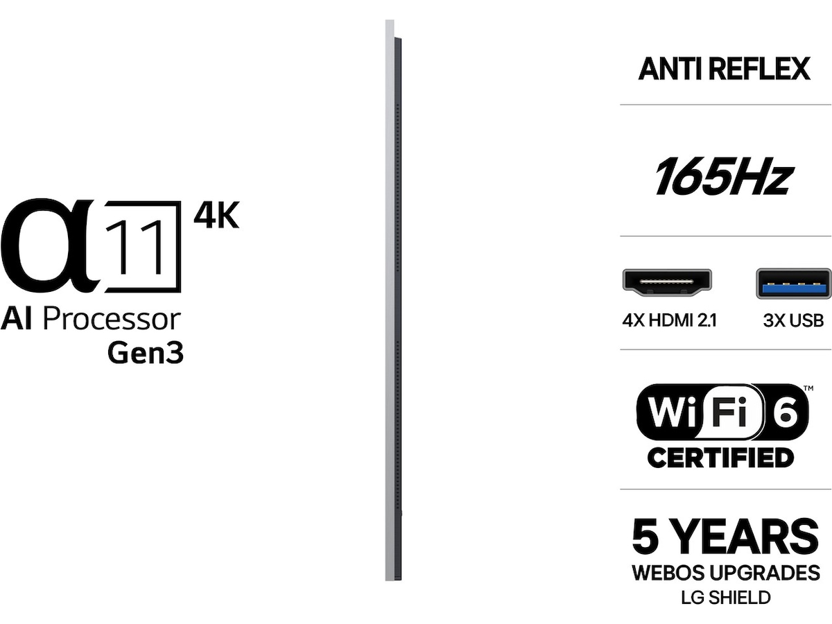 LG 83" G64 OLED evo 4K Smart TV (2026) Over 80 tommer TV