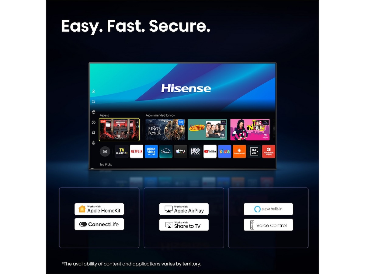 Hisense 75" E8S MiniLED Smart TV (2026) 70 - 79 tommer TV