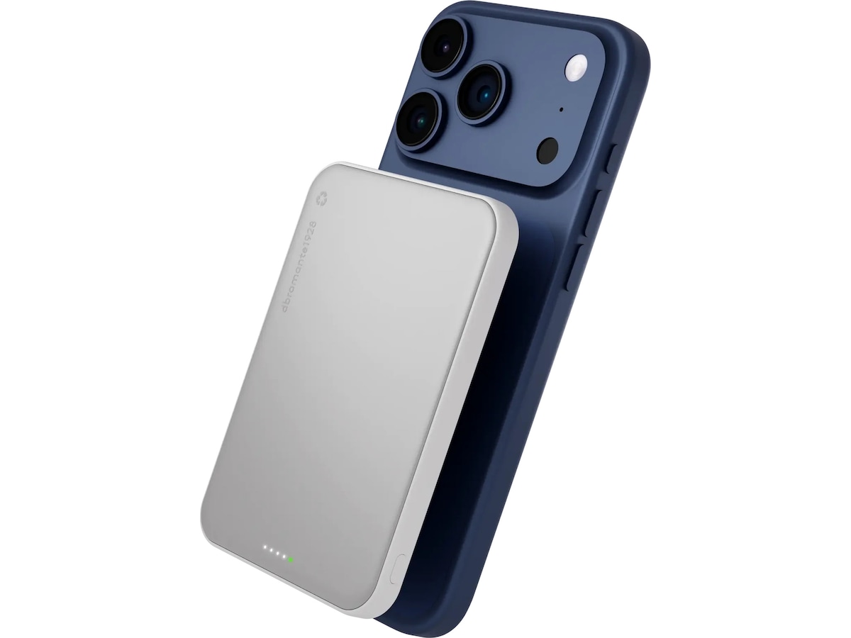 dbramante 1928 Re-Charge Powerbank 5000mAh Slim (hvid) Powerbank