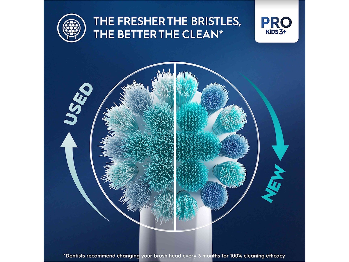 Oral-B Pro Kids børstehoveder Løvernes Konge, 4 stk Tandbørstehoveder
