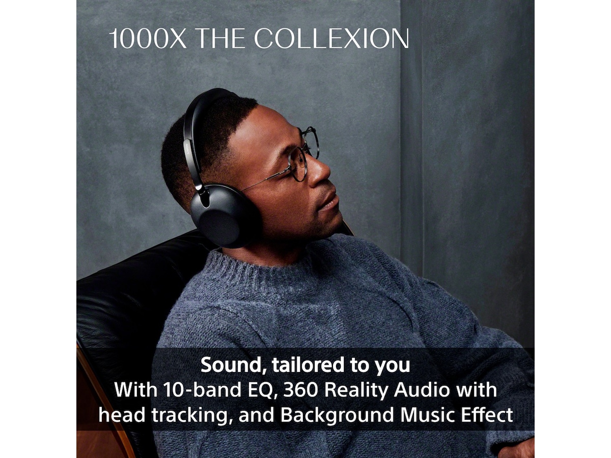 SONY 1000X THE COLLEXION Over-Ear Hovedtelefoner (sort) Høretelefoner