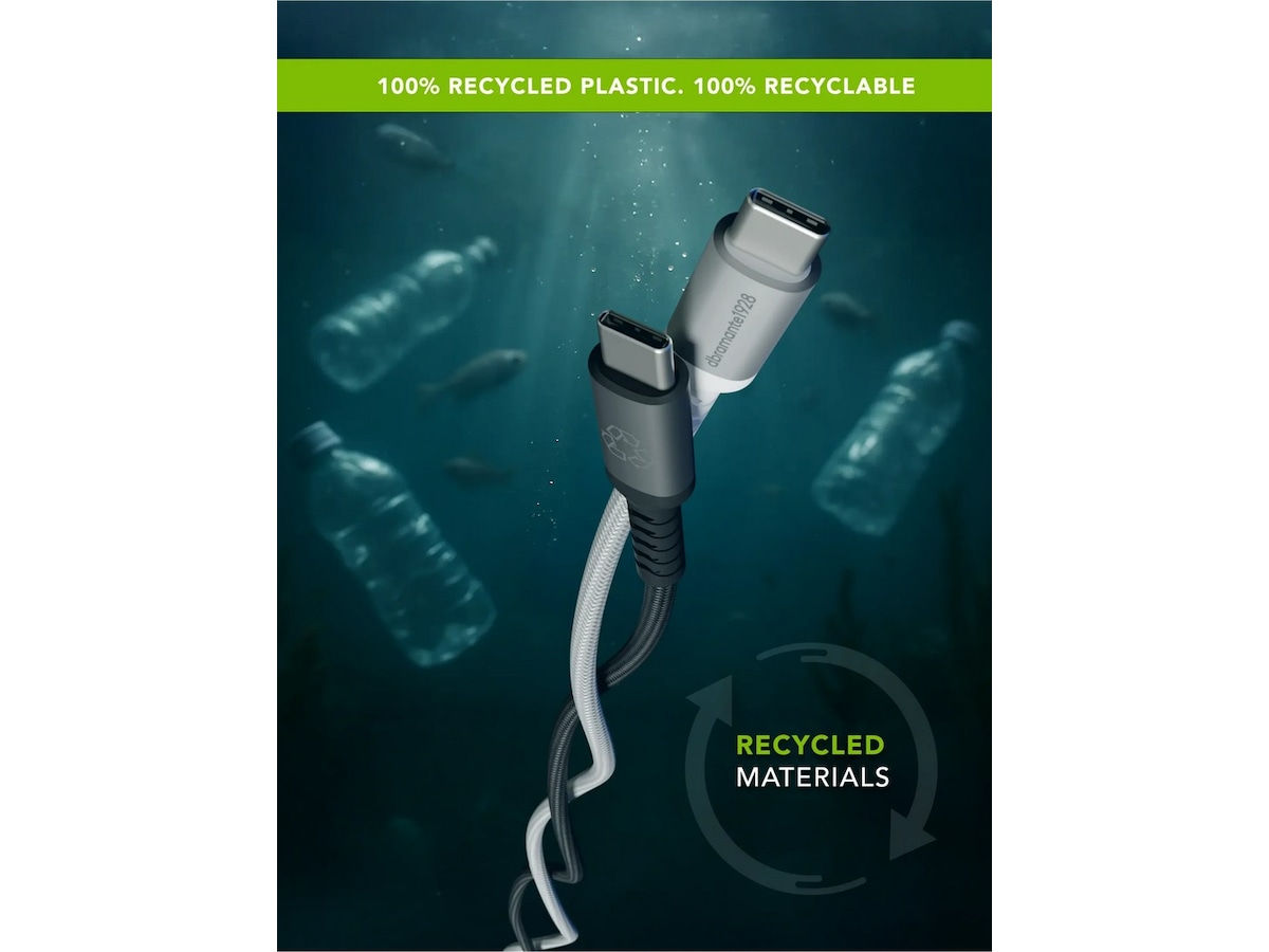 dbramante1928 Re-Charge It USB-C kabel 3m (hvid) USB-kabler