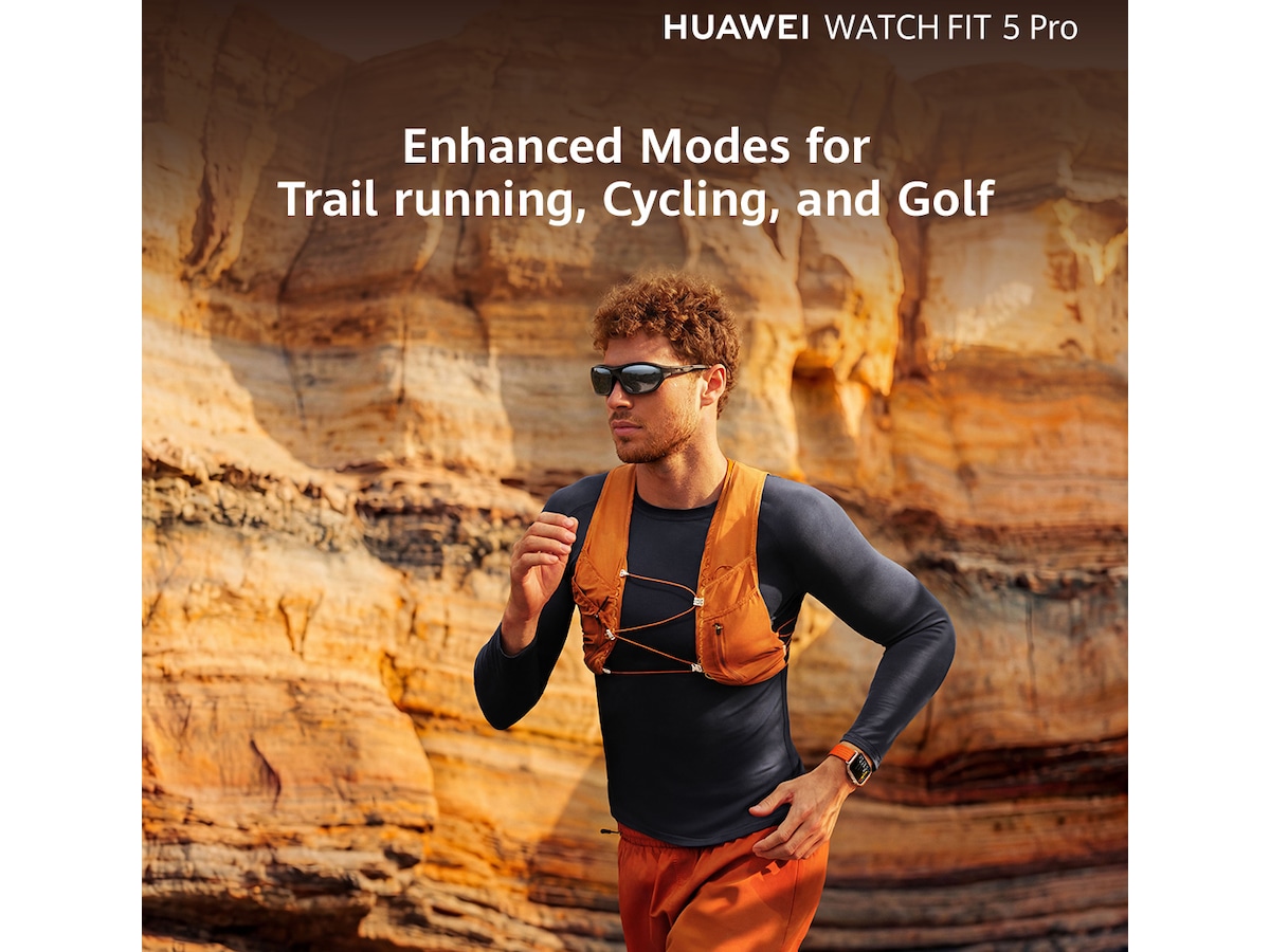 Huawei Watch Fit 5 Pro 44mm (sort) Smartwatches