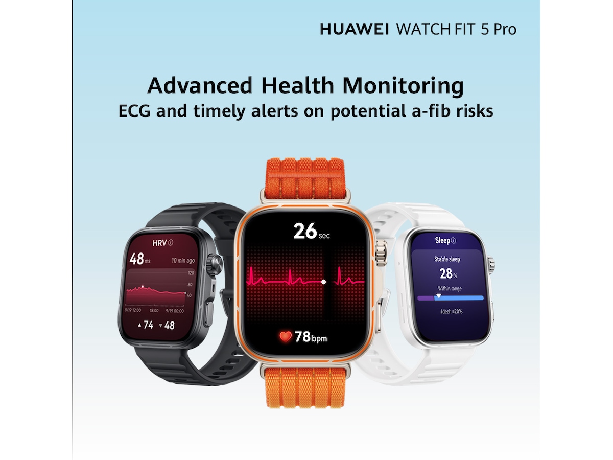 Huawei Watch Fit 5 Pro 44mm (hvid) Smartwatches