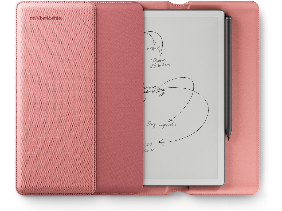 reMarkable Paper Pure 10,3" + Marker Plus + Sleeve Folio (desert pink) Digitale paper