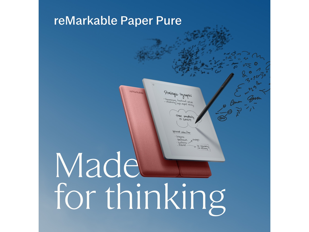 reMarkable Paper Pure 10,3" + Marker Plus + Sleeve Folio (desert pink) Digitale paper