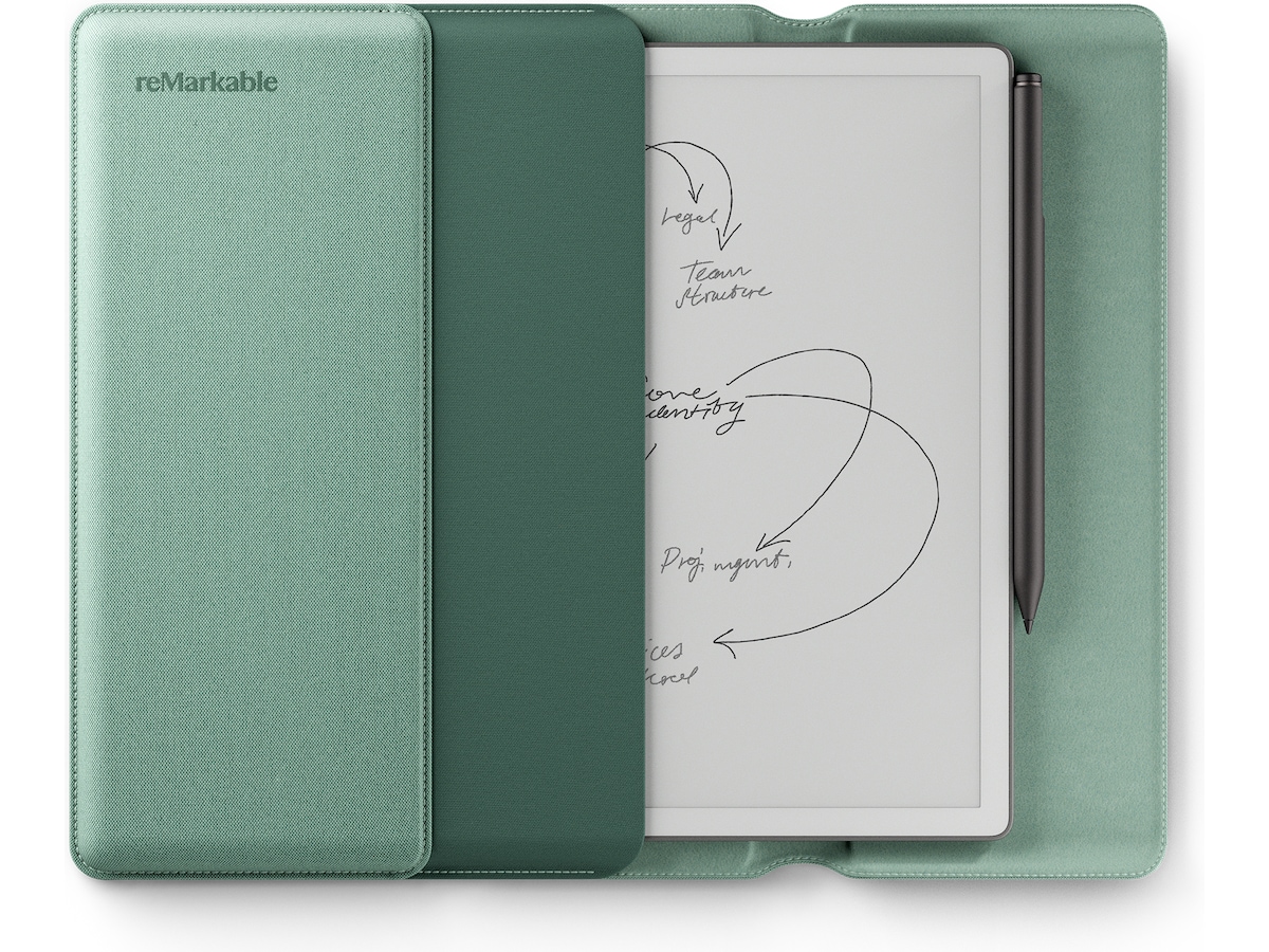 reMarkable Paper Pure 10,3" + Marker Plus + Sleeve Folio (mist green) Digitale paper