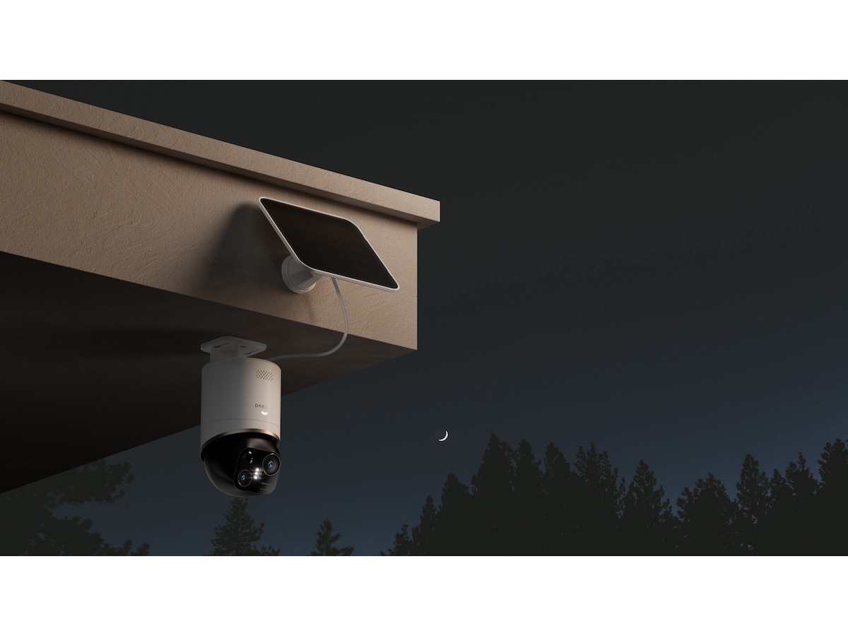 Dreame NAVO Elite 1 OutCam 4K Udendørs Kamera (hvid) Overvågningskameraer