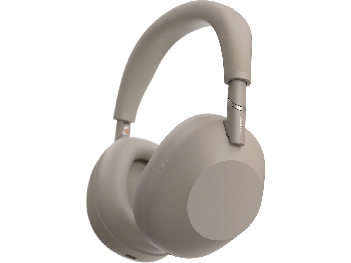 Sony WH-1000XM6 Trådløse høretelefoner, Over-Ear (Sandstone) Høretelefoner
