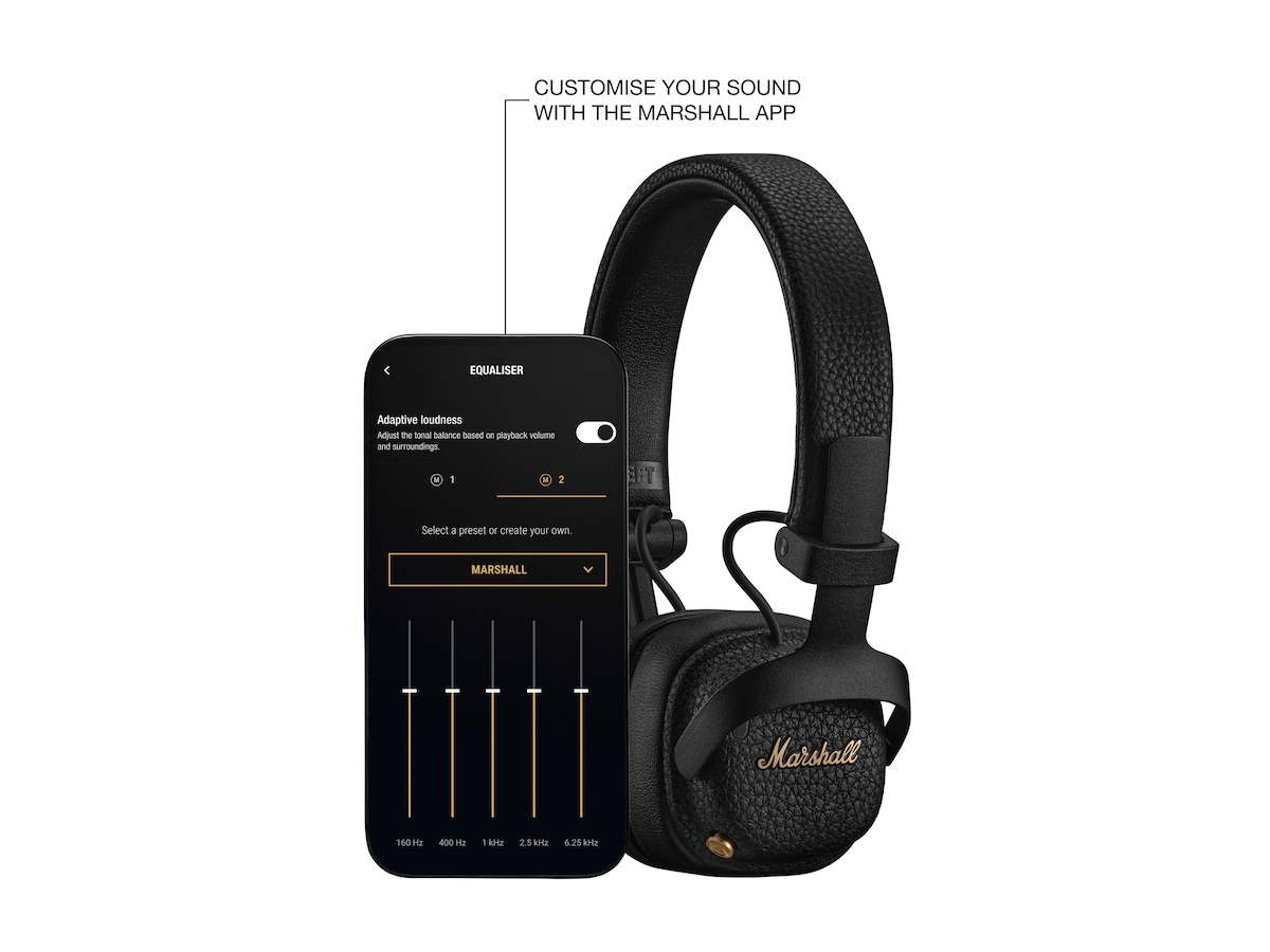 Milton A.N.C. Trådløse On-Ear Hovedtelefoner (sort) Høretelefoner