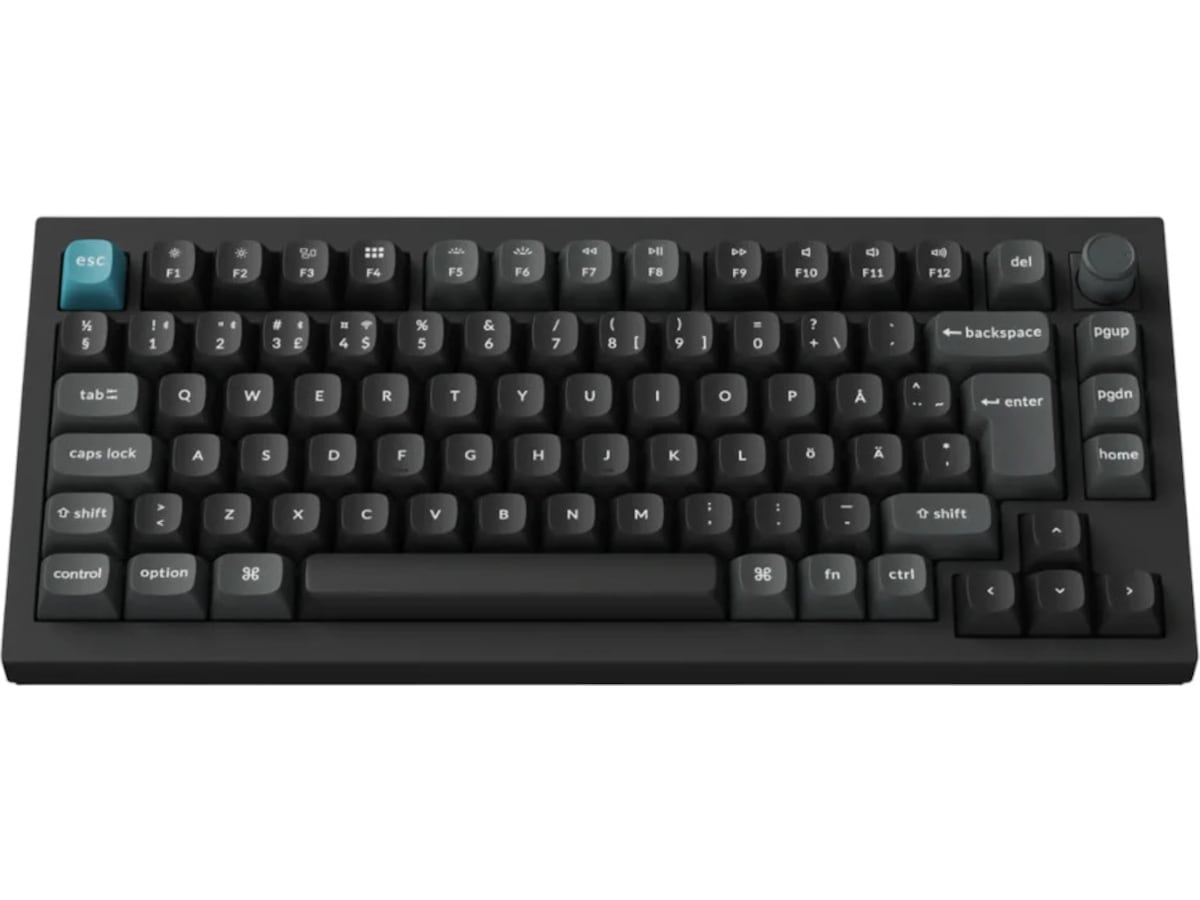 Keychron Q1 Ultra 75% 8K Red Trådløst Gamingtastatur Gamingkeyboard