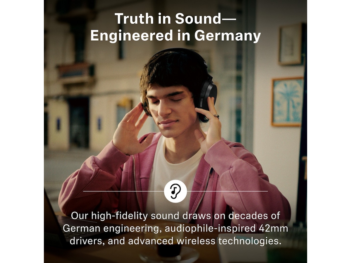 Sennheiser MOMENTUM 5 trådløse hovedtelefoner, Over-Ear (sort) Høretelefoner