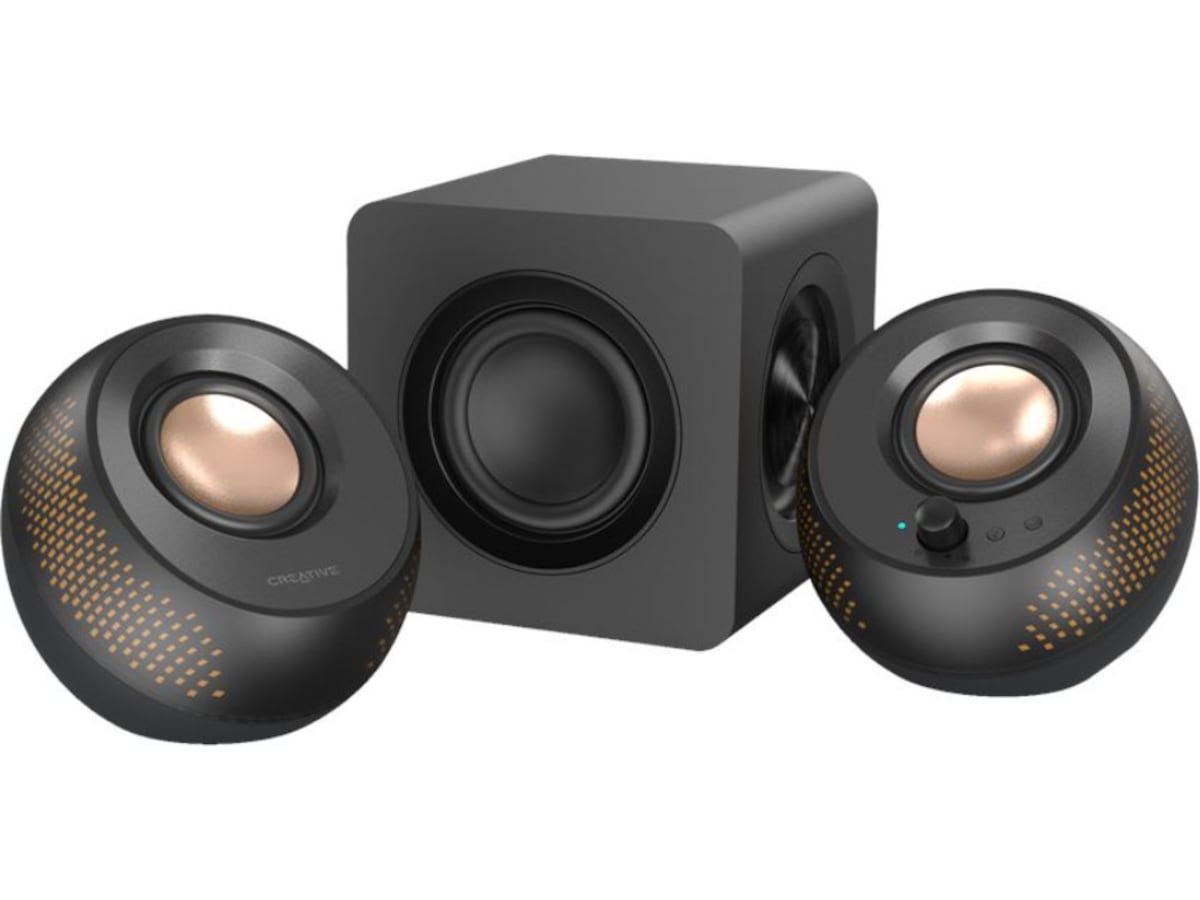 Creative Pebble X Plus PC-højttalere RGB Trådløs / Bluetooth højttaler