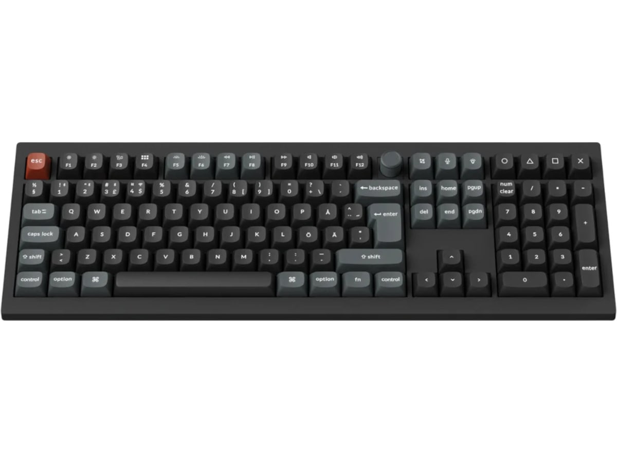 Keychron V6 Ultra 100% 8K Brown Trådløst Gamingtastatur Gamingkeyboard