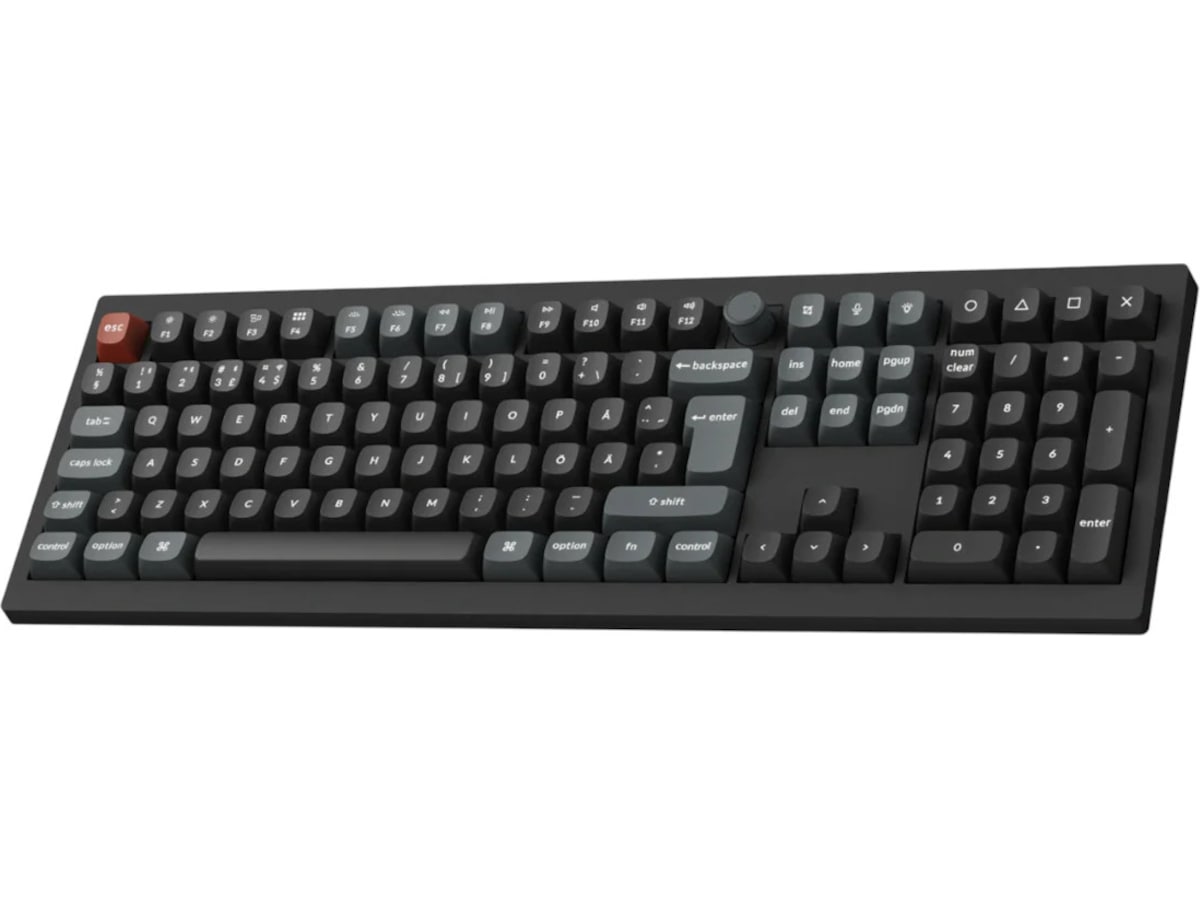 Keychron V6 Ultra 100% 8K Brown Trådløst Gamingtastatur Gamingkeyboard