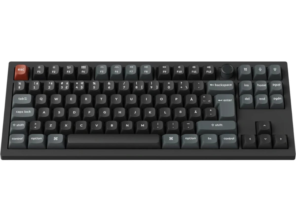 Keychron V3 Ultra 80% 8K Brown Trådløst Gamingtastatur Gamingkeyboard