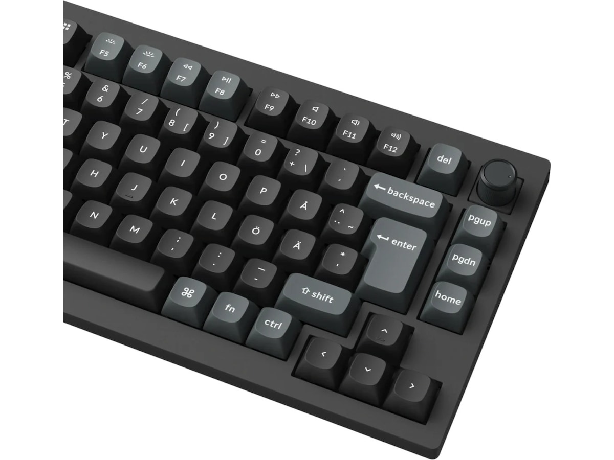 Keychron V1 Ultra 75% 8K Red Trådløst Gamingtastatur Gamingkeyboard