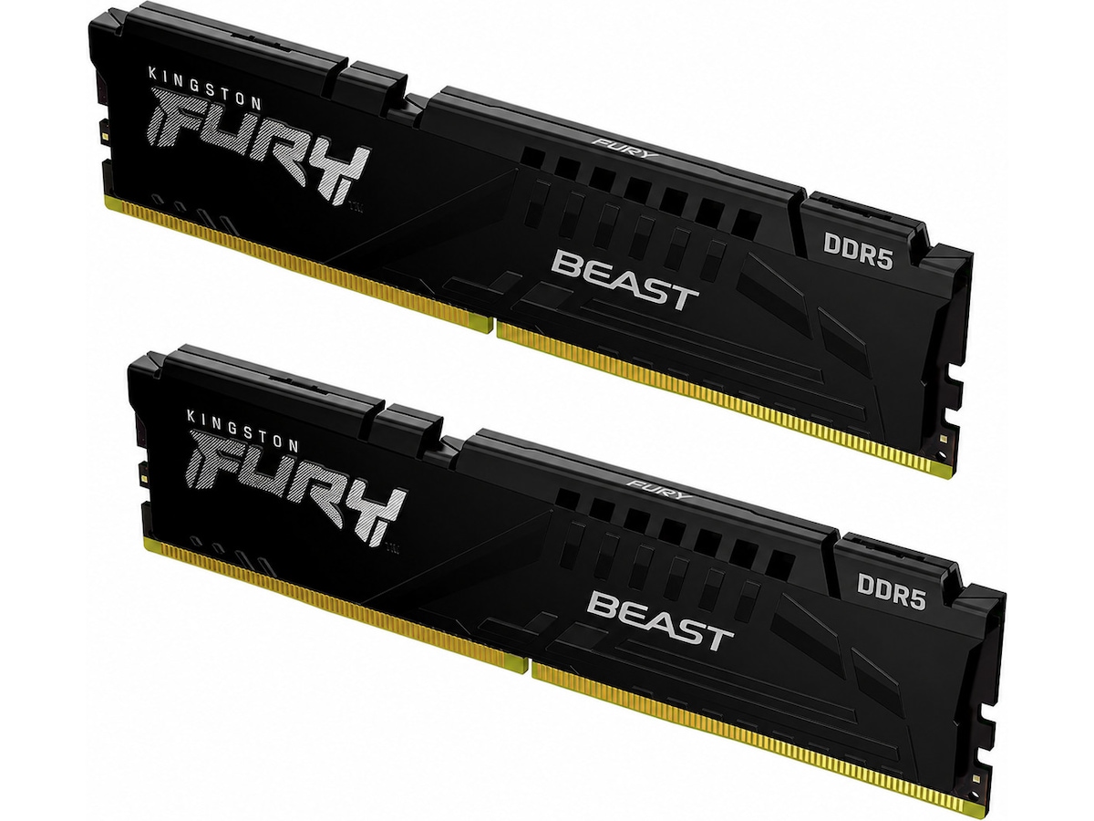 Kingston FURY Beast 32GB DDR5 6000MHz (sort) Hukommelse (RAM)