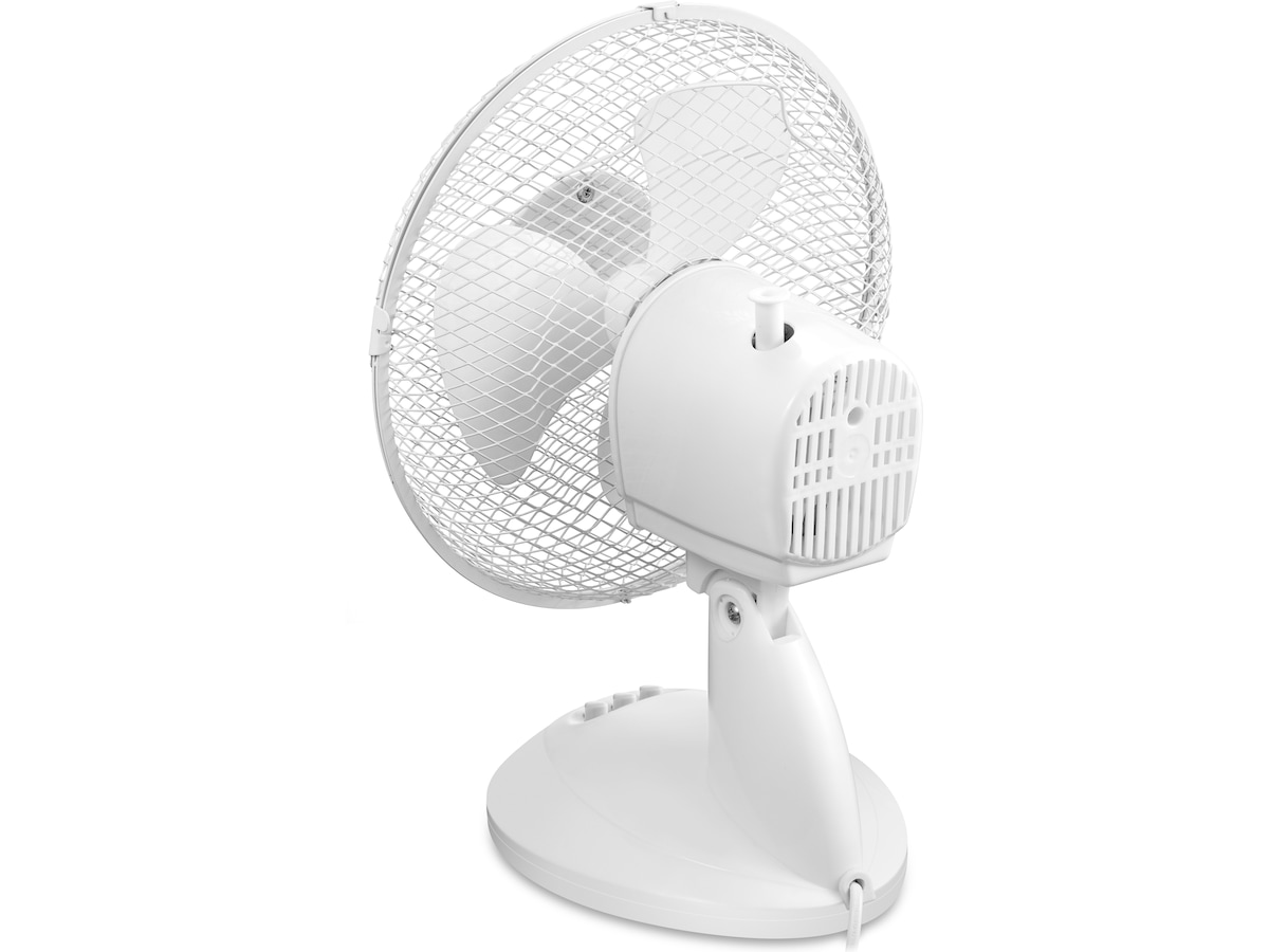 ON Bordventilator 20 cm 2 hastigheder (hvid) Ventilatorer og varmluftovne