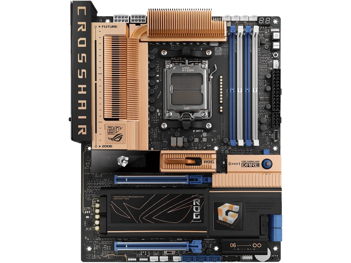 ASUS ROG CROSSHAIR 2006 X870E bundkort AMD Socket